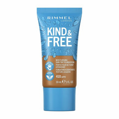 Crème Make-up Base Kind & Free 410-latte (30 ml) - Rimmel London Maroc - Aylal Beauty