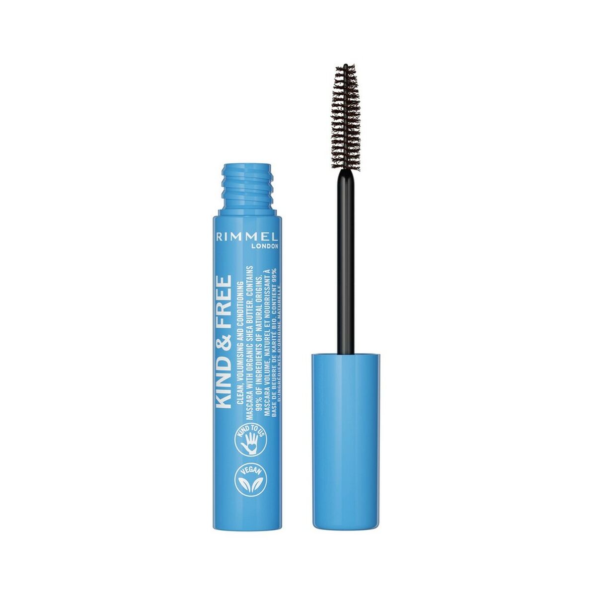 Mascara Kind & Free Black Brown Nº 02 (7 ml) - Rimmel London Maroc - Aylal Beauty