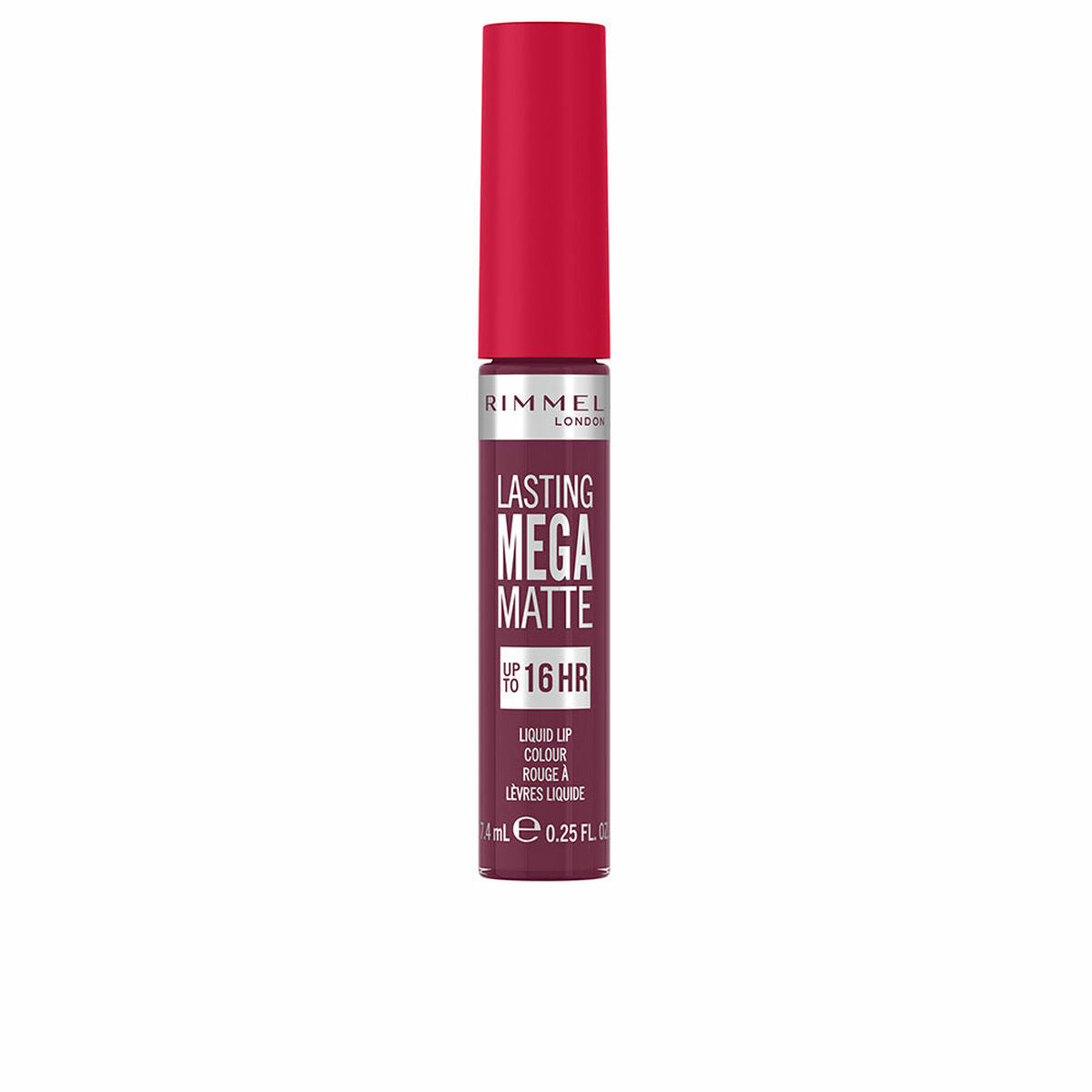 Lipstick Rimmel London Lasting Mega Matte Liquid Nº 940 Rock me purple 7,4 ml - Rimmel London Maroc - Aylal Beauty