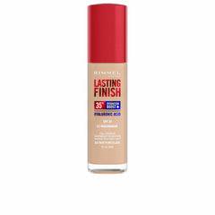 Crème Make-up Base Lasting Finish Nº 050 Fair Porcelain Spf 20 30 ml - Rimmel London Maroc - Aylal Beauty