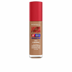 Liquid Make Up Base Lasting Finish Nº 400 Natural Beige Spf 20 30 ml - Rimmel London Maroc - Aylal Beauty