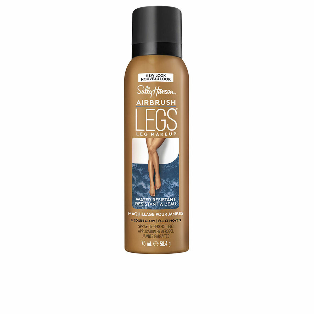 Self-Tanning Spray Airbrush Legs Medium Nº 02 75 ml - Sally Hansen Maroc - Aylal Beauty