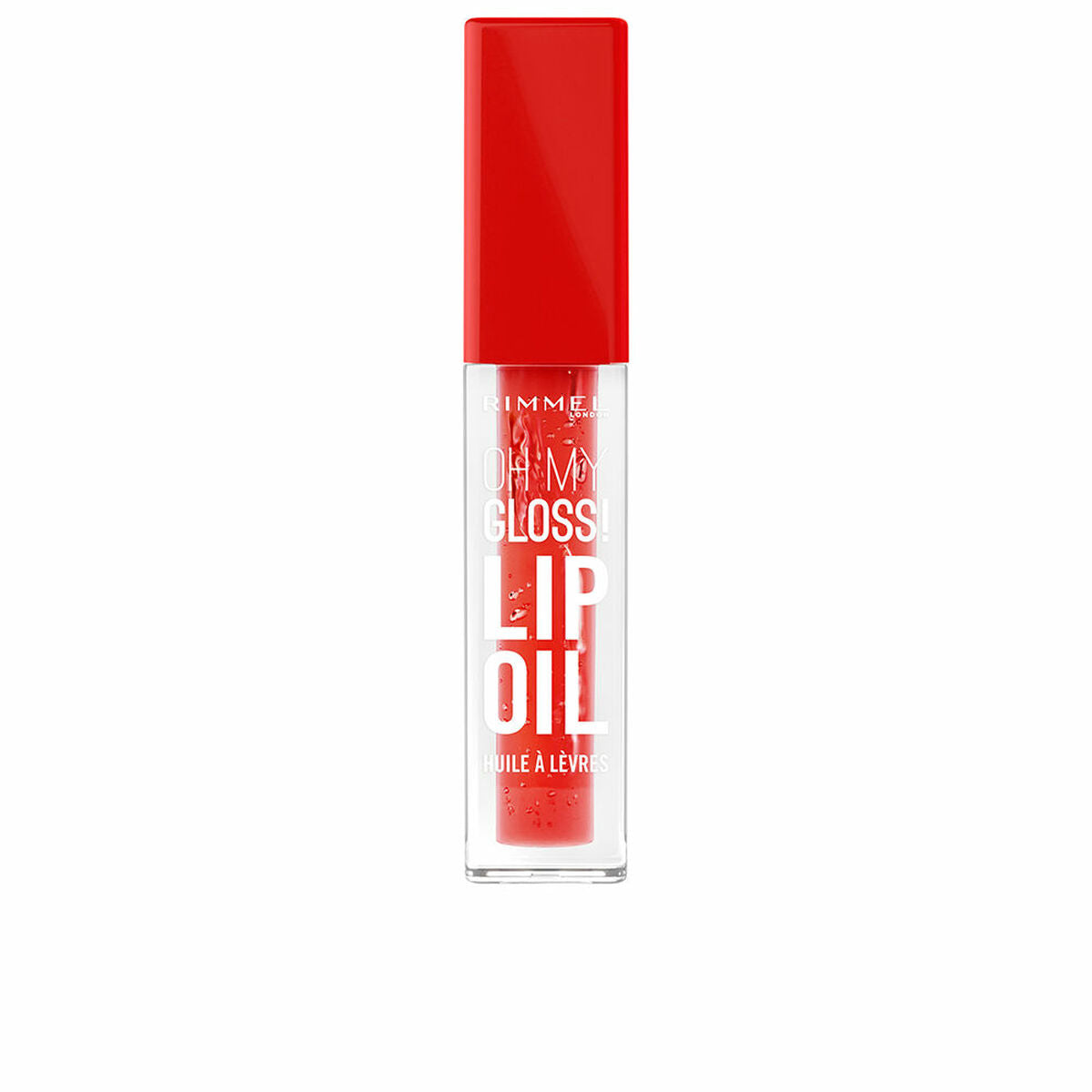 Lip-gloss OH MY GLOSS! Nº 004 Vivid Red 6 ml - Rimmel London Maroc - Aylal Beauty