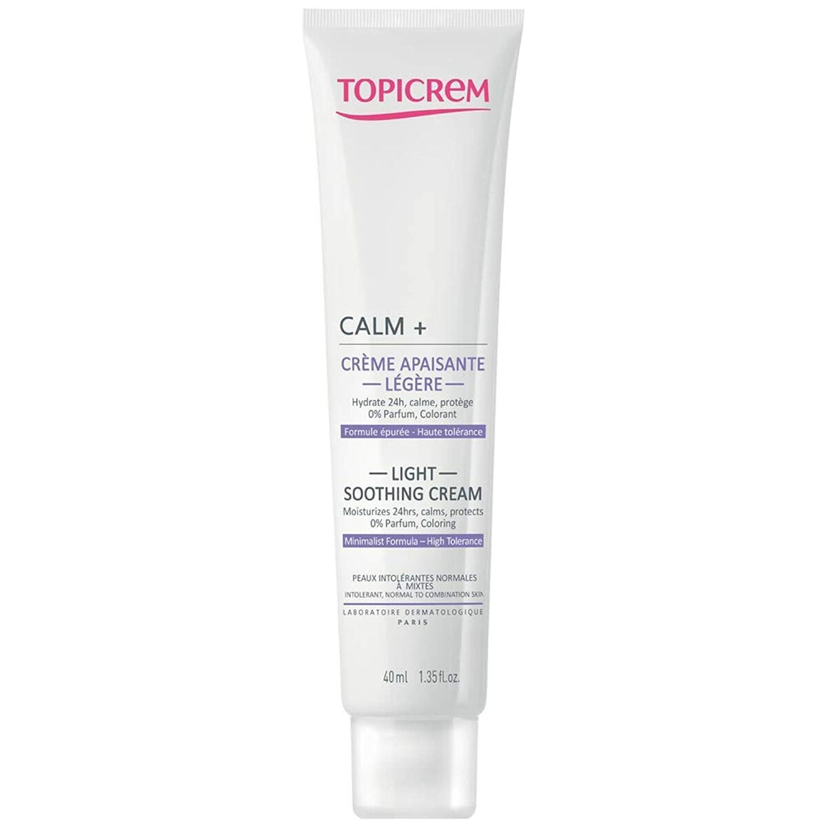 Facial Cream Topicrem Soothing 40 ml - Topicrem Maroc - Aylal Beauty