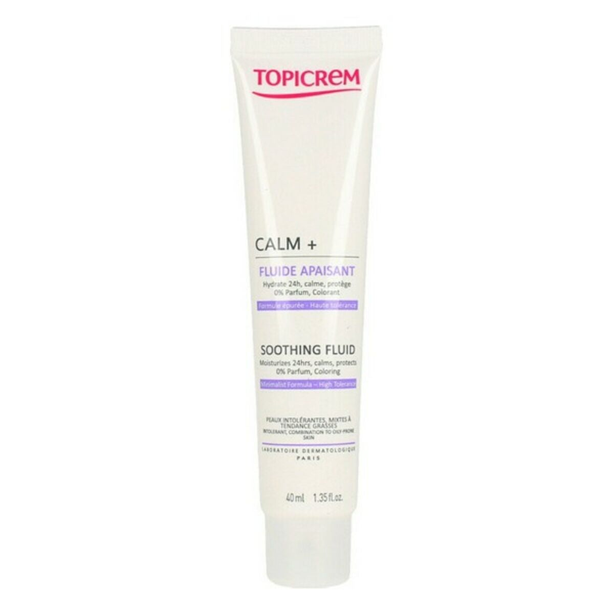 Facial Lotion Calm+ (40 ml) - Topicrem Maroc - Aylal Beauty