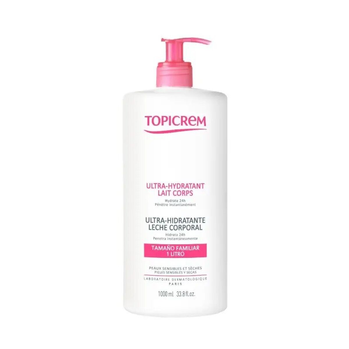 Body Lotion Topicrem Ultra-Moisturizing 1 L - Topicrem Maroc - Aylal Beauty