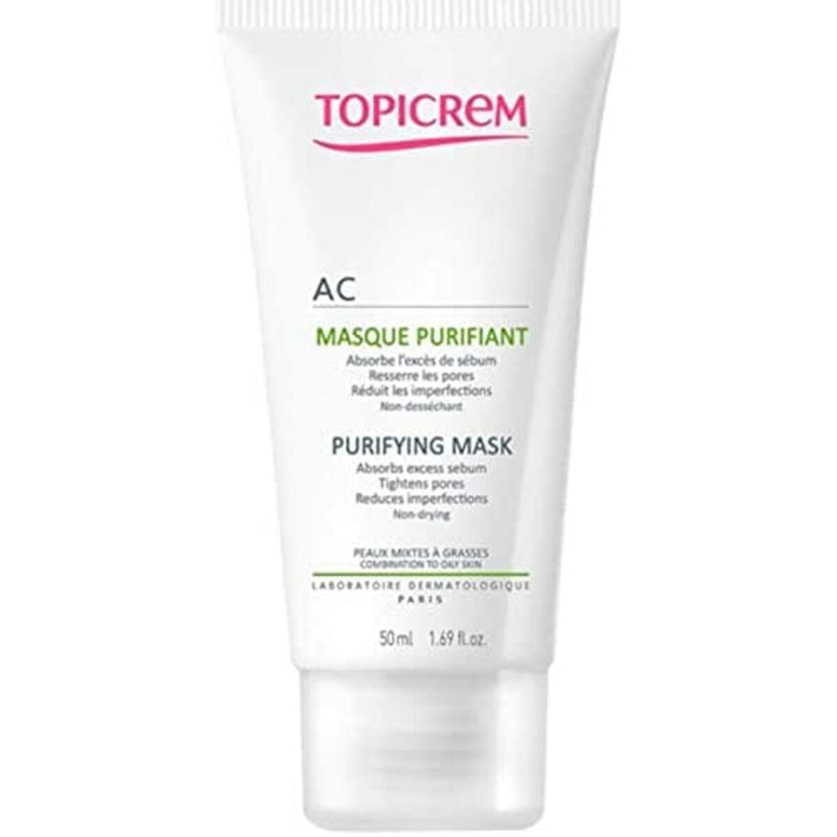 Purifying Mask 50 ml - Topicrem Maroc - Aylal Beauty