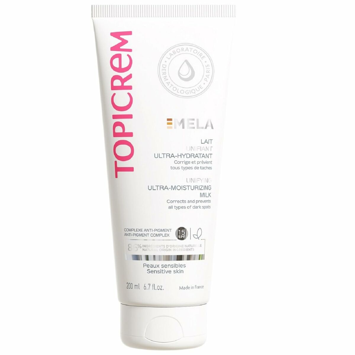 Cleansing Foam Mela 200 ml - Topicrem Maroc - Aylal Beauty