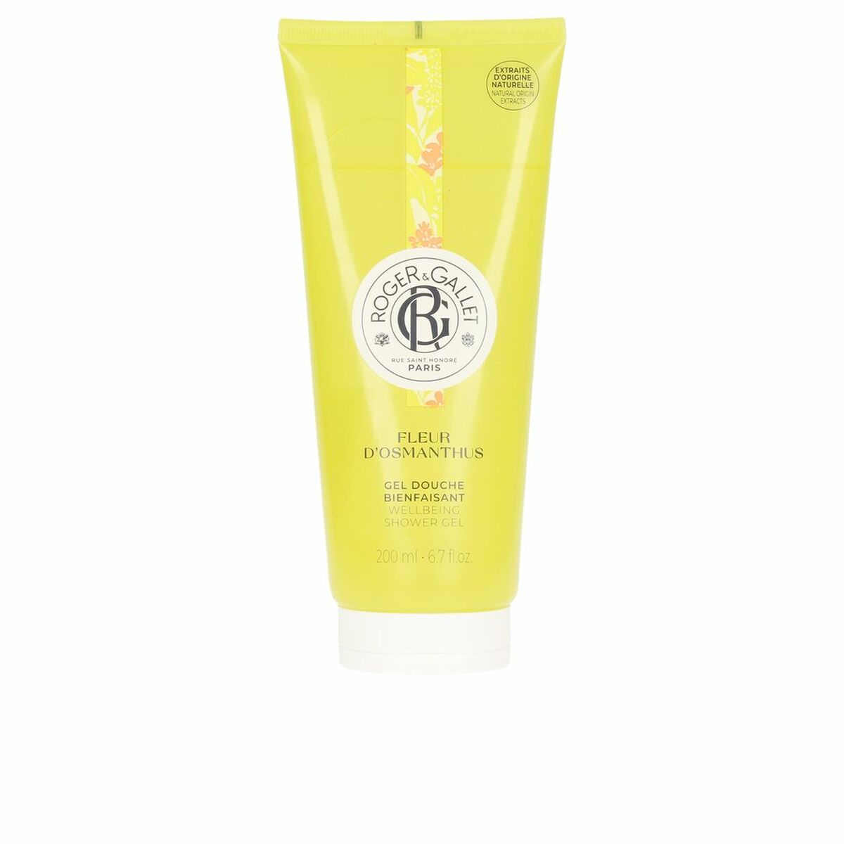 Shower Gel Fleur Osmanthus 200 ml - Roger & Gallet Maroc - Aylal Beauty