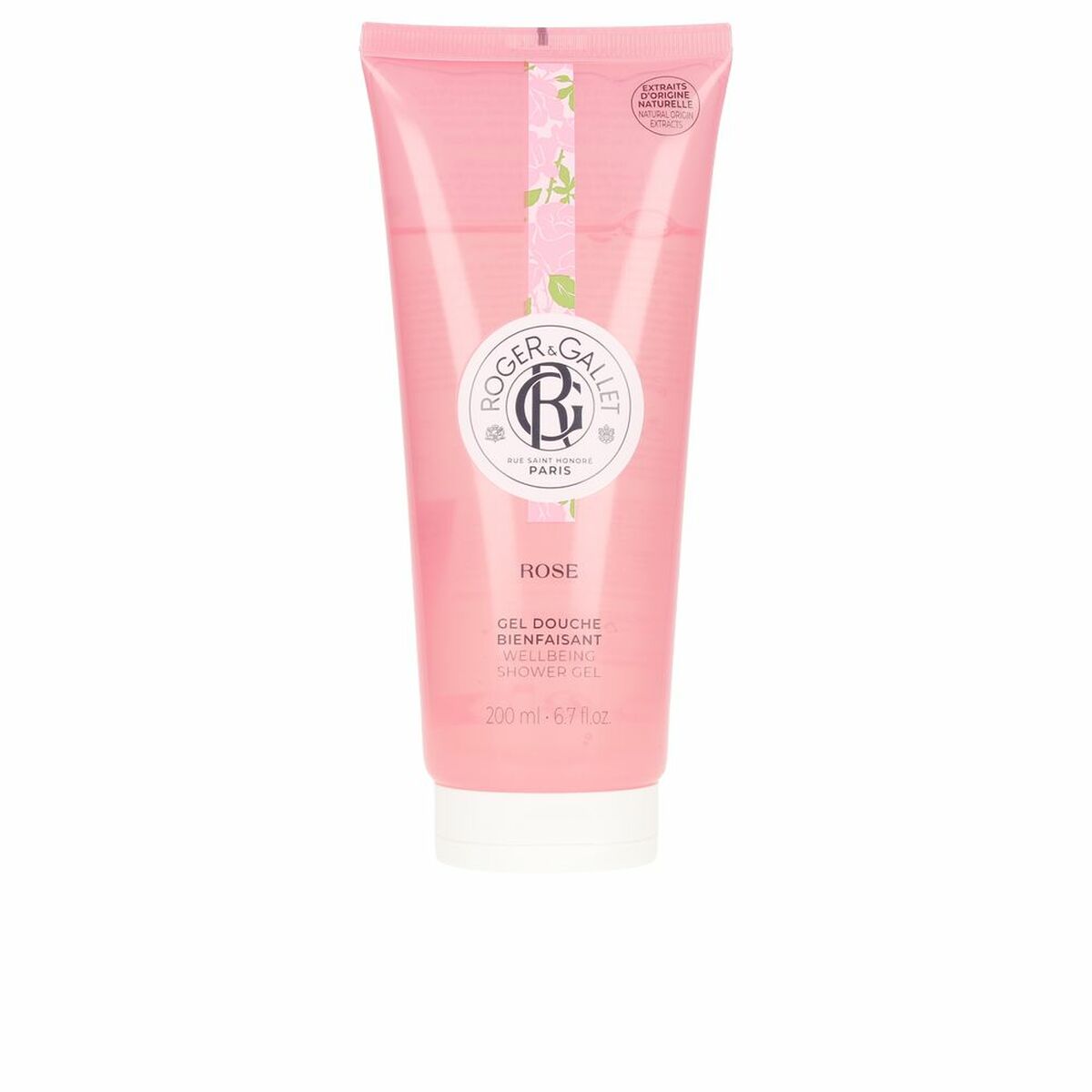 Shower Gel Roger & Gallet Rose (200 ml) - Roger & Gallet Maroc - Aylal Beauty