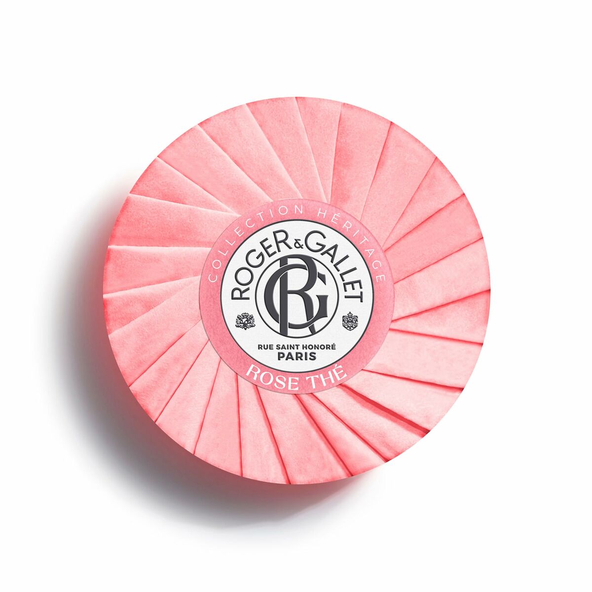 Soap Cake Rose Thé 100 g - Roger & Gallet Maroc - Aylal Beauty