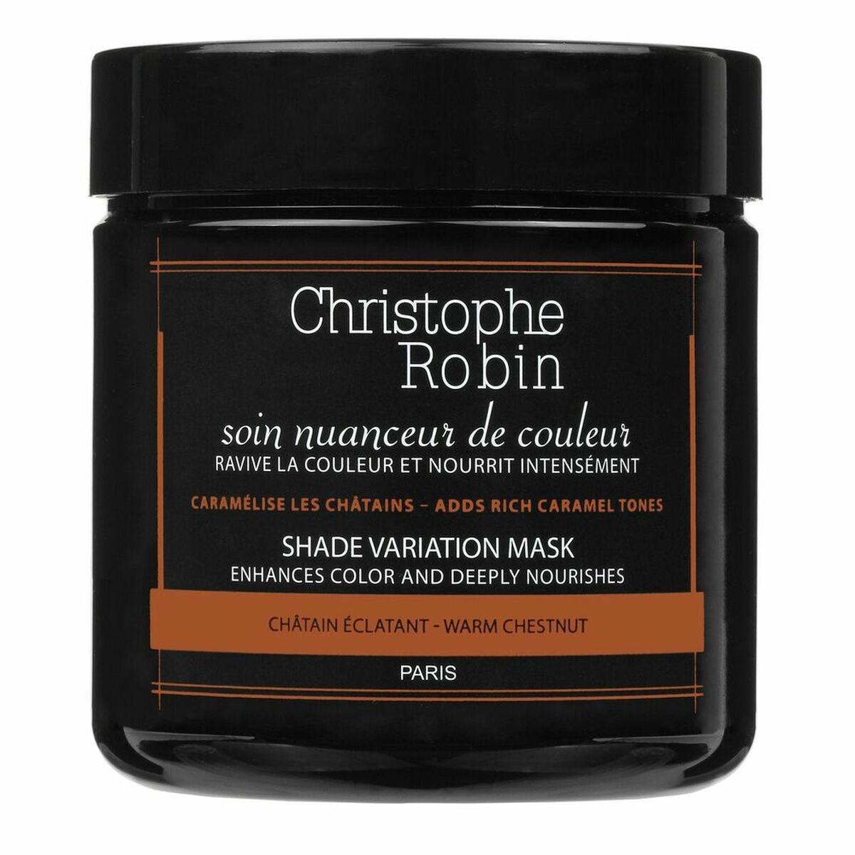 Colour Protector Cream 185628 Dark chestnut hair 250 ml - Christophe Robin Maroc - Aylal Beauty