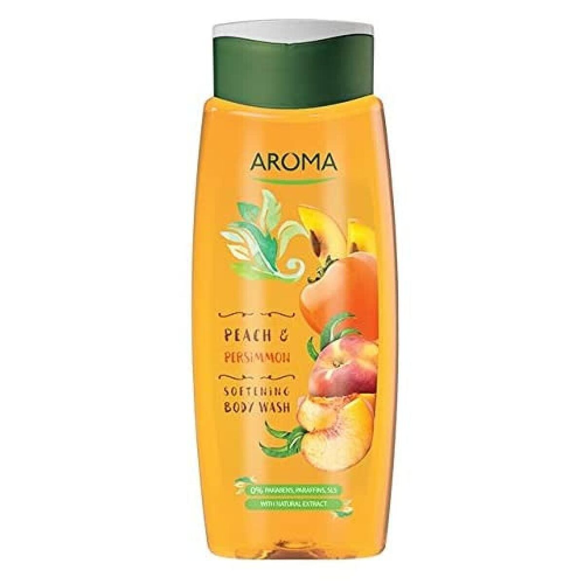 Shower Gel Peach 400 ml - Aroma Maroc - Aylal Beauty