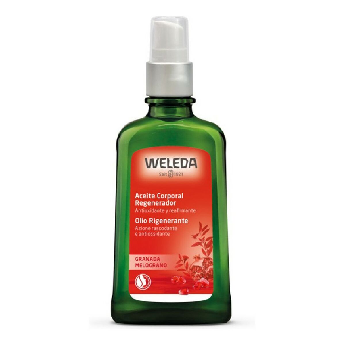 Firming Body Oil Concentrate Pomegranate (100 ml) - Weleda Maroc - Aylal Beauty