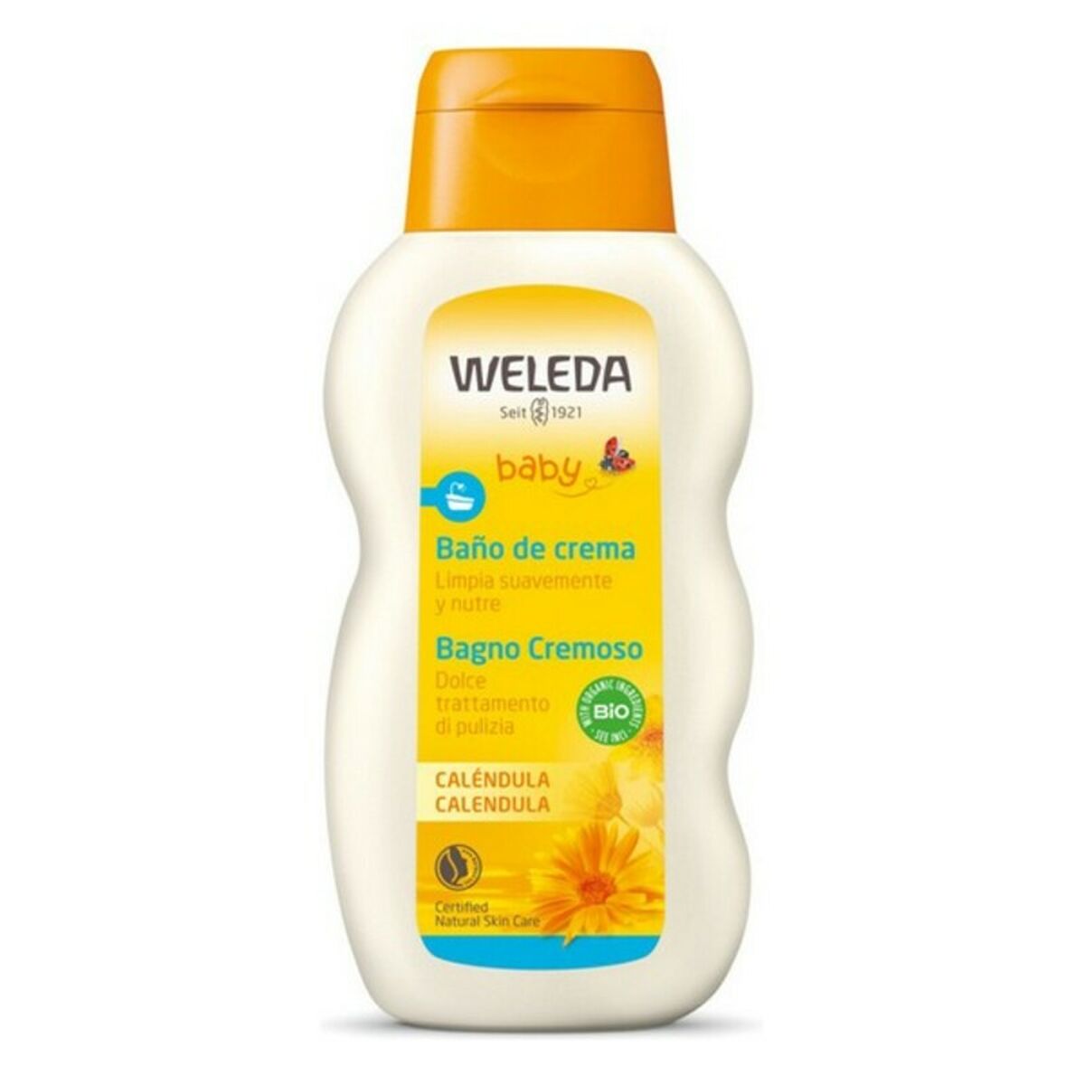 Showercream Baby Marigold (200 ml) - Weleda Maroc - Aylal Beauty