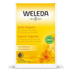 Vegetable Soap Weleda Caléndula 100 g - Weleda Maroc - Aylal Beauty