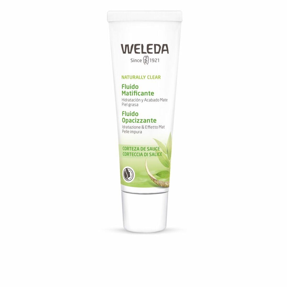 Moisturising Matt Liquid Naturally Clear 30 ml - Weleda Maroc - Aylal Beauty