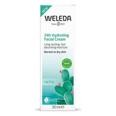 Hydrating Facial Cream Cactus Opuntia 24h (30 ml) - Weleda Maroc - Aylal Beauty