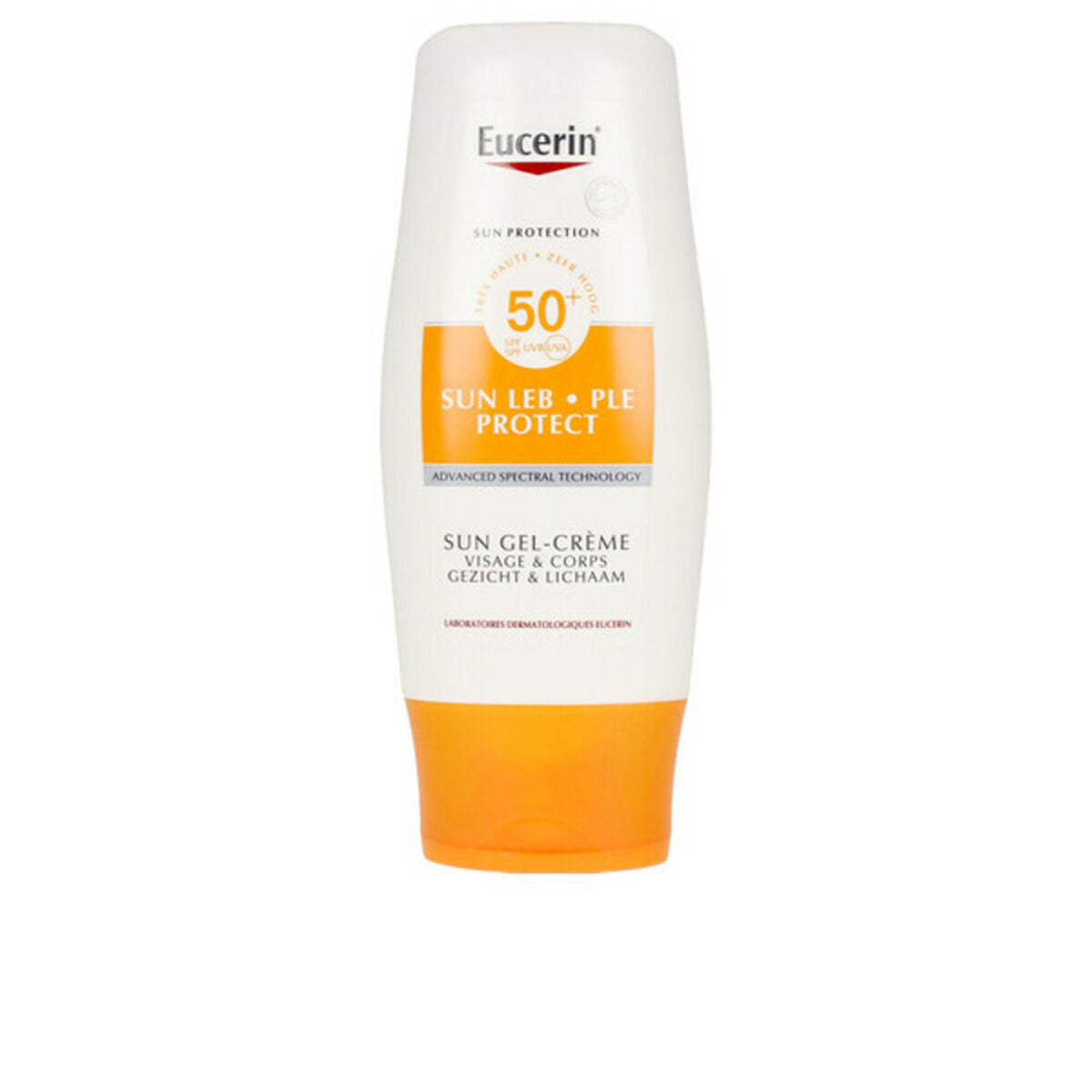 Facial Sun Cream Sun Leb Ple Protect Eucerin Sun Ple Protect Spf 50+ 150 ml Spf 50 - Eucerin Maroc - Aylal Beauty