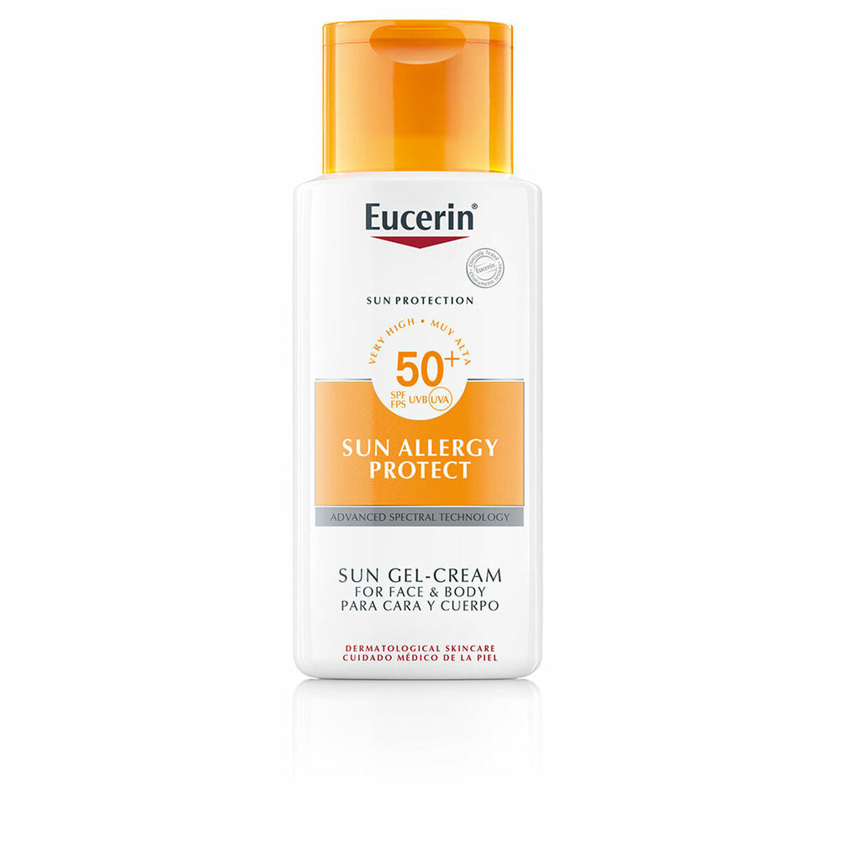 Sun Screen Gel Sun Allergy Protect Cream Allergic skin 150 ml Spf 50 - Eucerin Maroc - Aylal Beauty