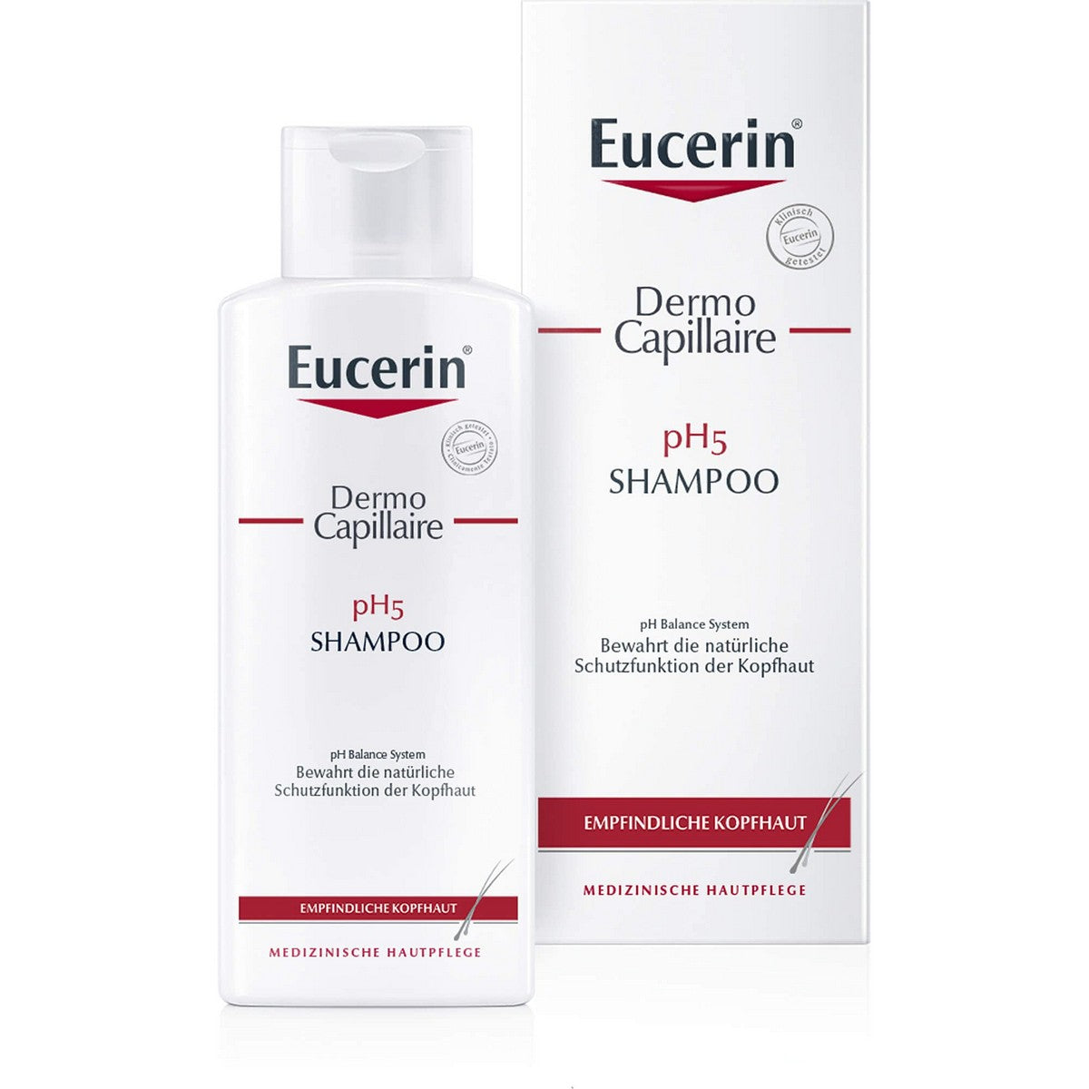 Shampoo PH5 250 ml - Eucerin Maroc - Aylal Beauty