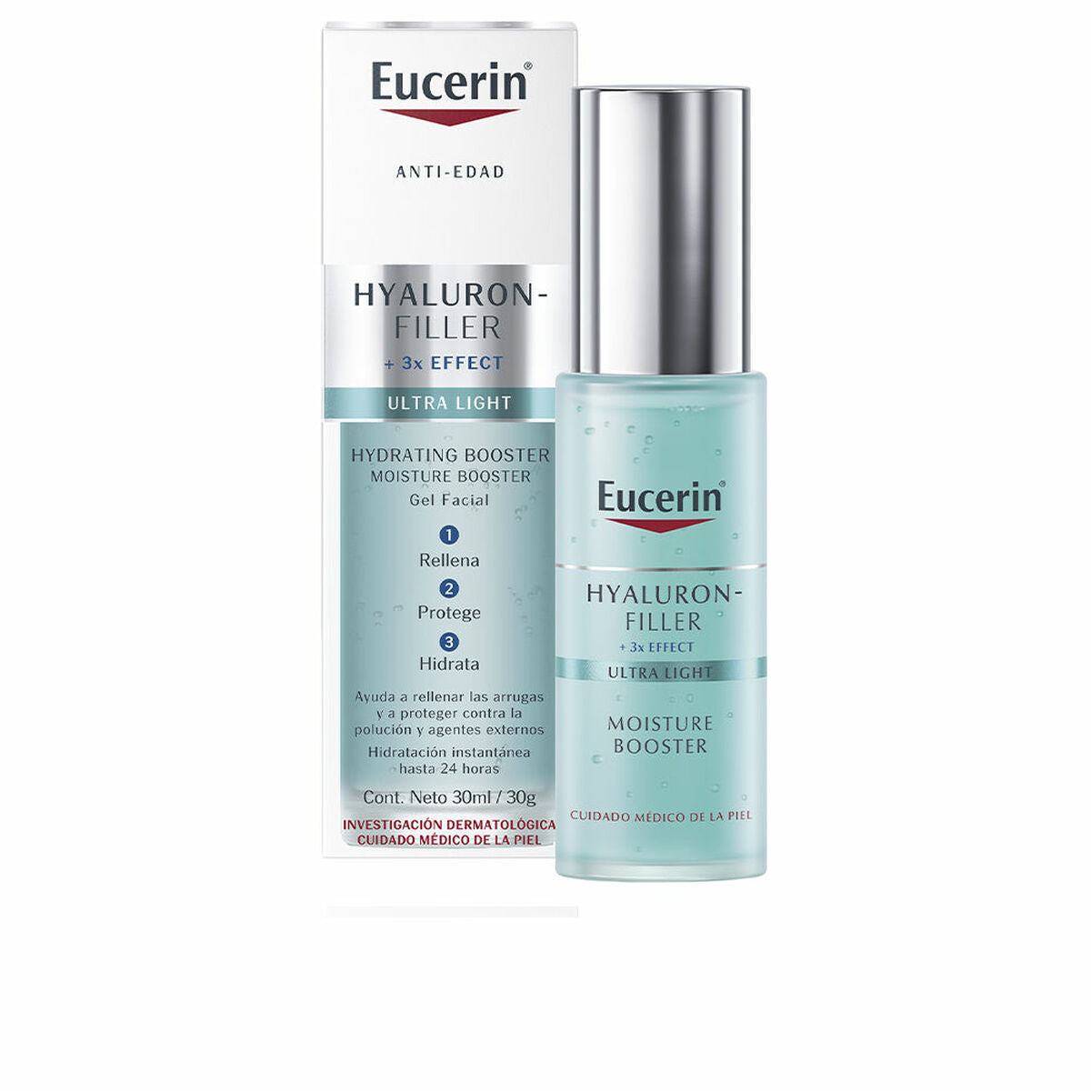 Facial Gel Hyaluron Filler Ultra Light (30 ml) - Eucerin Maroc - Aylal Beauty