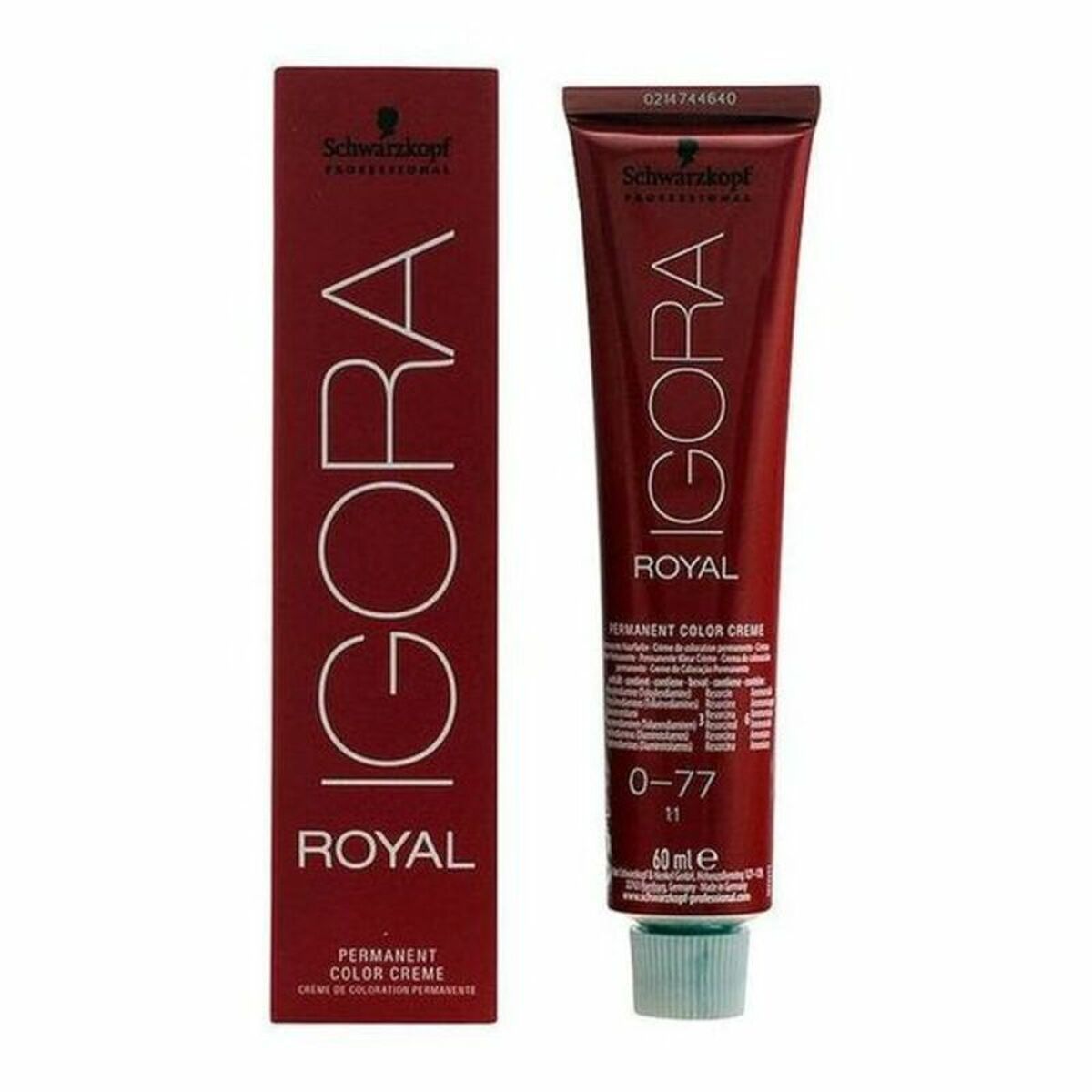 Permanent Dye Igora Royal Igora Royal 0-77 Nº 9.0-rubio muy claro Nº 8.0-rubio claro 60 ml - Schwarzkopf Maroc - Aylal Beauty