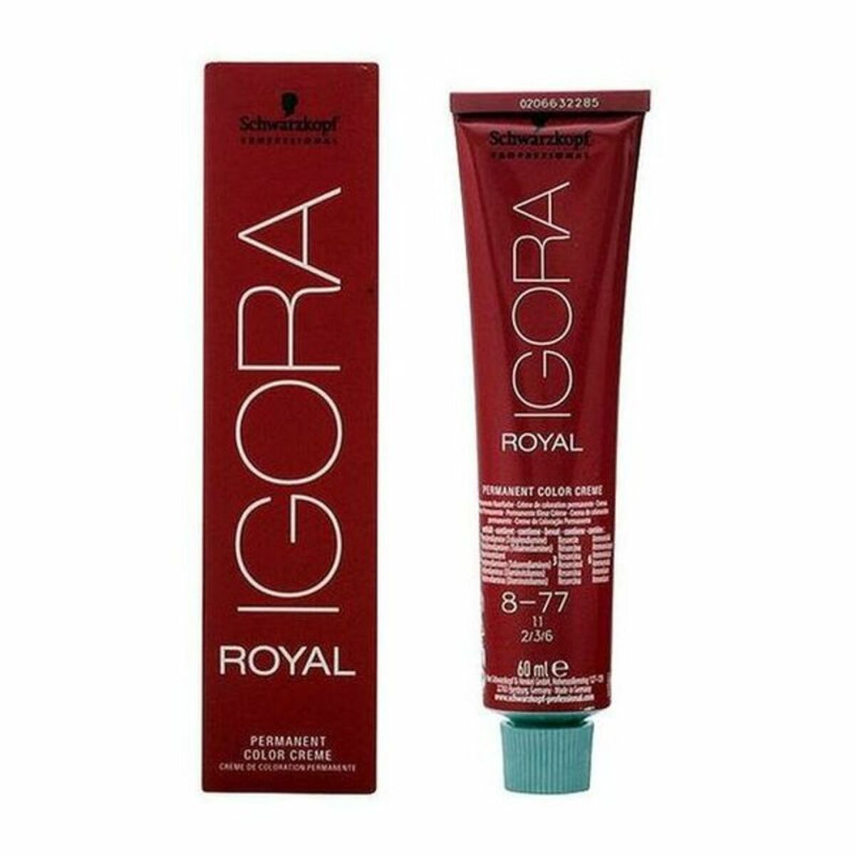 Permanent Dye Igora Royal Igora Royal 8-77 Nº 9.0-rubio muy claro Nº 8.0-rubio claro 60 ml - Schwarzkopf Maroc - Aylal Beauty