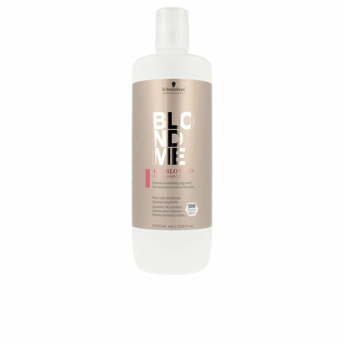 Nourishing Shampoo Schwarzkopf Blondme (1000 ml) - Schwarzkopf Maroc - Aylal Beauty