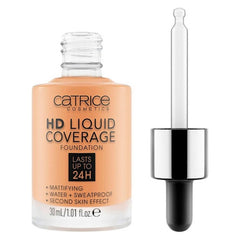 Liquid Make Up Base Hd Liquid Coverage Foundation - Catrice Maroc - Aylal Beauty