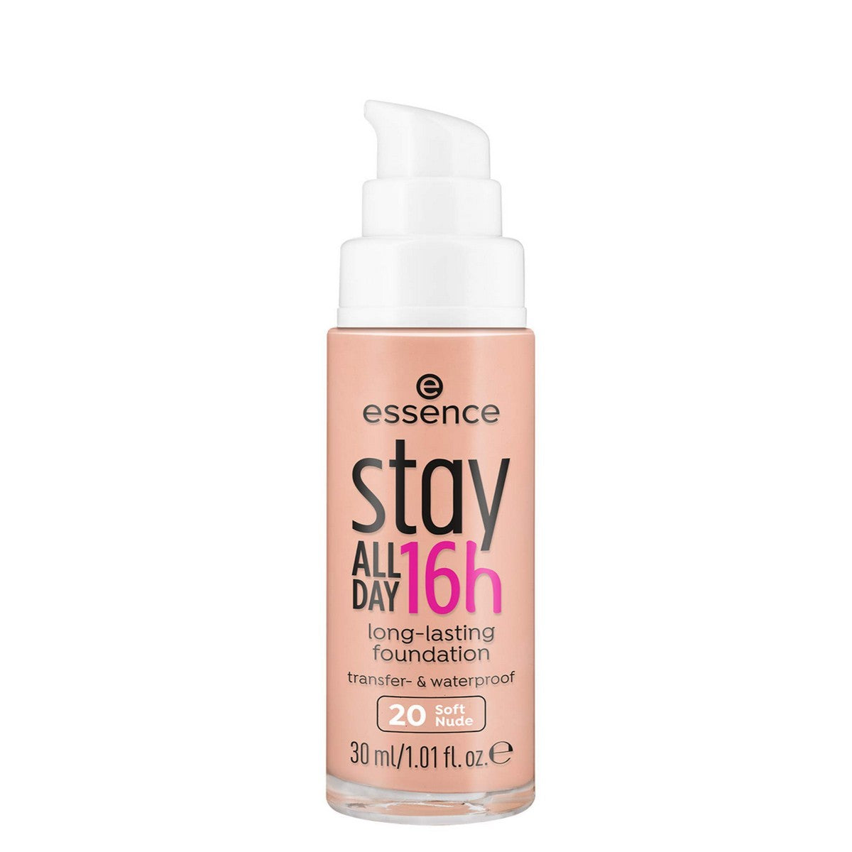 Crème Make-up Base Stay All Day 16H 20-soft nude (30 ml) - Essence Maroc - Aylal Beauty