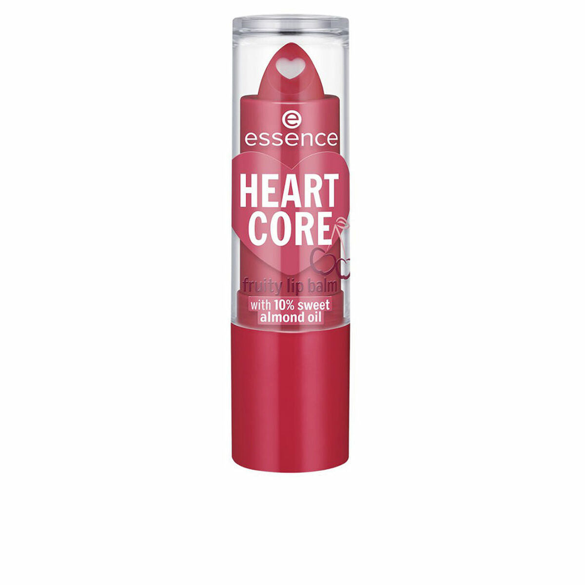 Coloured Lip Balm Heart Core Nº 01-crazy cherry 3 g - Essence Maroc - Aylal Beauty