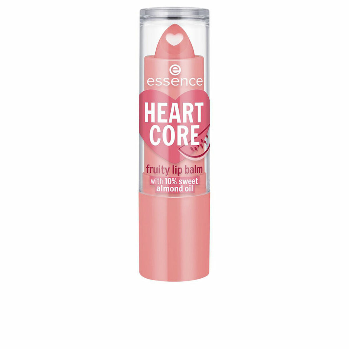 Coloured Lip Balm Heart Core Nº 03-wild watermelon 3 g - Essence Maroc - Aylal Beauty