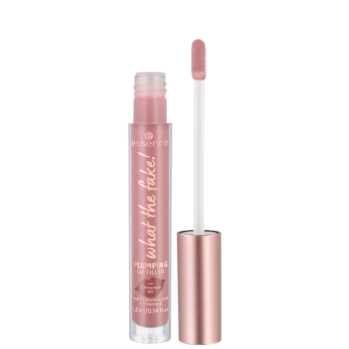 Lip-gloss What The Fake! 02-nude (4,2 ml) - Essence Maroc - Aylal Beauty