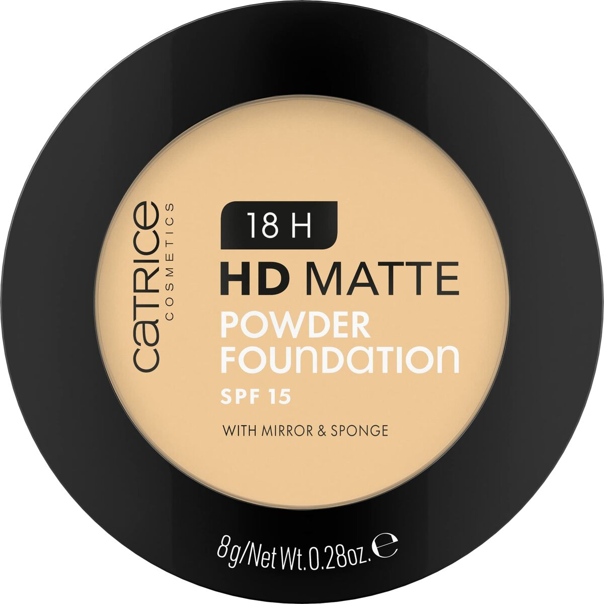 Powder Make-up Base Catrice HD Matte Nº 015N Spf 15 8 g - Catrice Maroc - Aylal Beauty