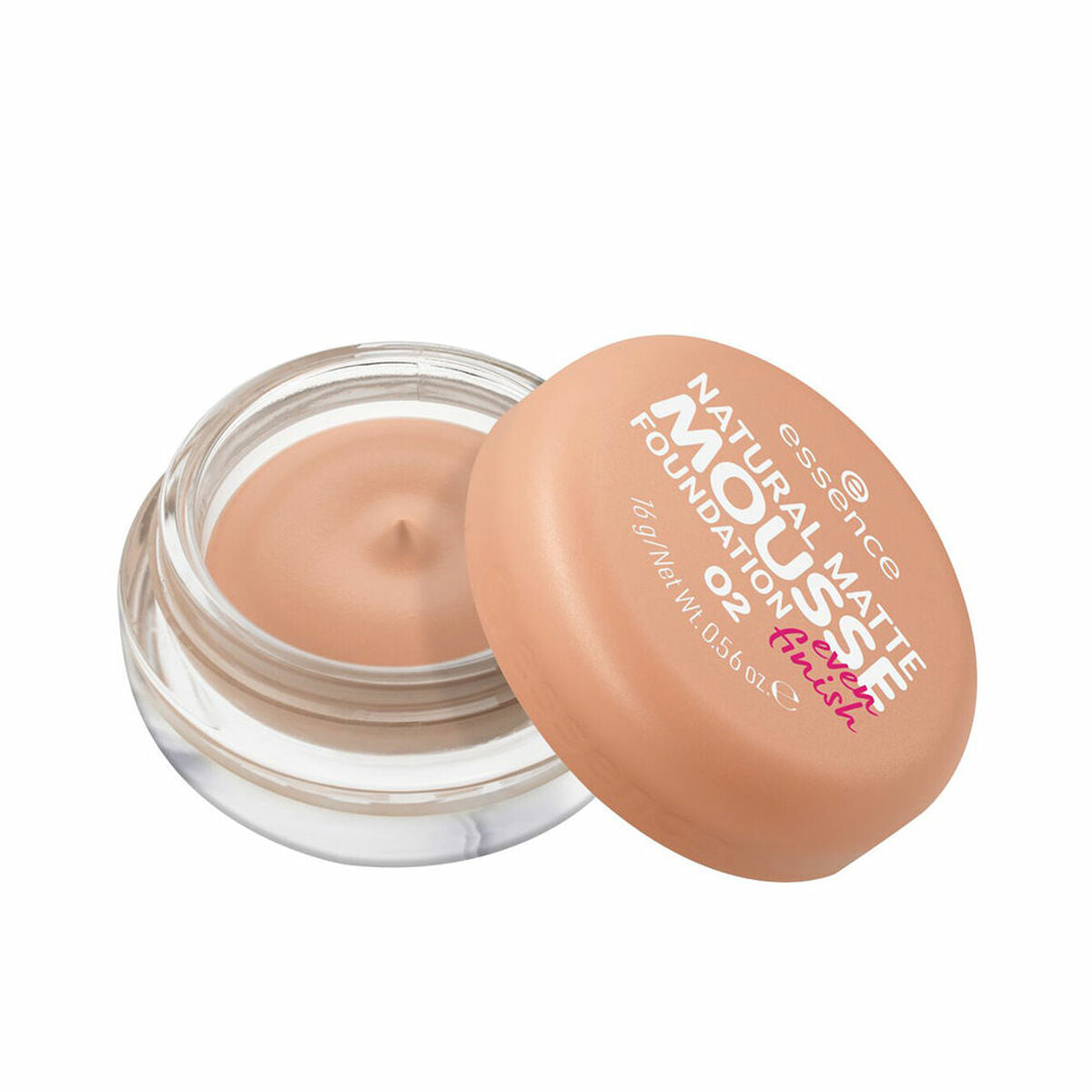 Mousse Make-up Foundation NATURAL MATTE Nº 02 16 g - Essence Maroc - Aylal Beauty