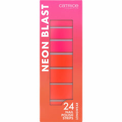 Nail Polish Sheets Neon Blast Nº 020 Neon thunder 24 Units - Catrice Maroc - Aylal Beauty