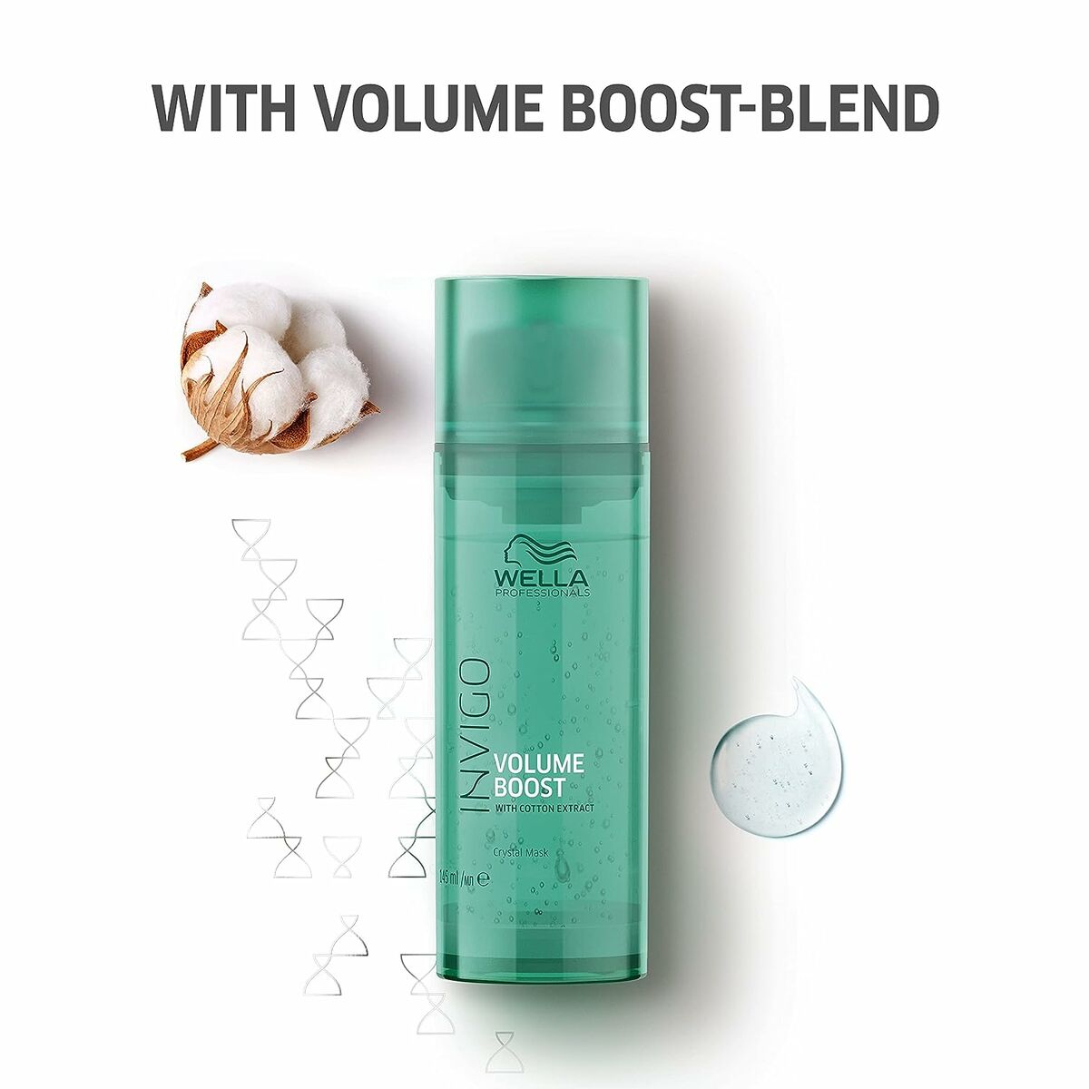 Hair Mask Invigo Volume Boost 145 ml - Wella Maroc - Aylal Beauty