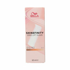 Permanent Colour Shinefinity color Nº 05/43 60 ml (60 ml) - Wella Maroc - Aylal Beauty