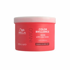 Revitalising Mask Wella Invigo Color Brilliance Coloured Hair Thick hair 500 ml - Wella Maroc - Aylal Beauty