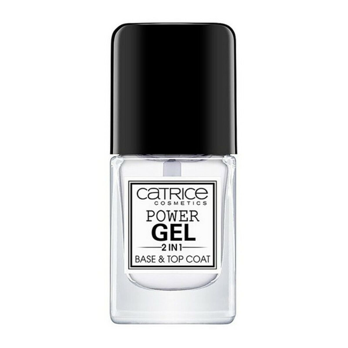 nail polish Power Gel 2 in 1 Base and Top Coat Catrice Power Gel In (10,5 ml) 10,5 ml - Catrice Maroc - Aylal Beauty