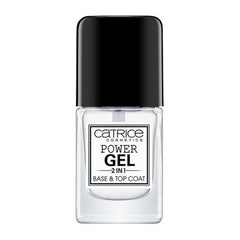 nail polish Power Gel 2 in 1 Base and Top Coat Catrice Power Gel In (10,5 ml) 10,5 ml - Catrice Maroc - Aylal Beauty