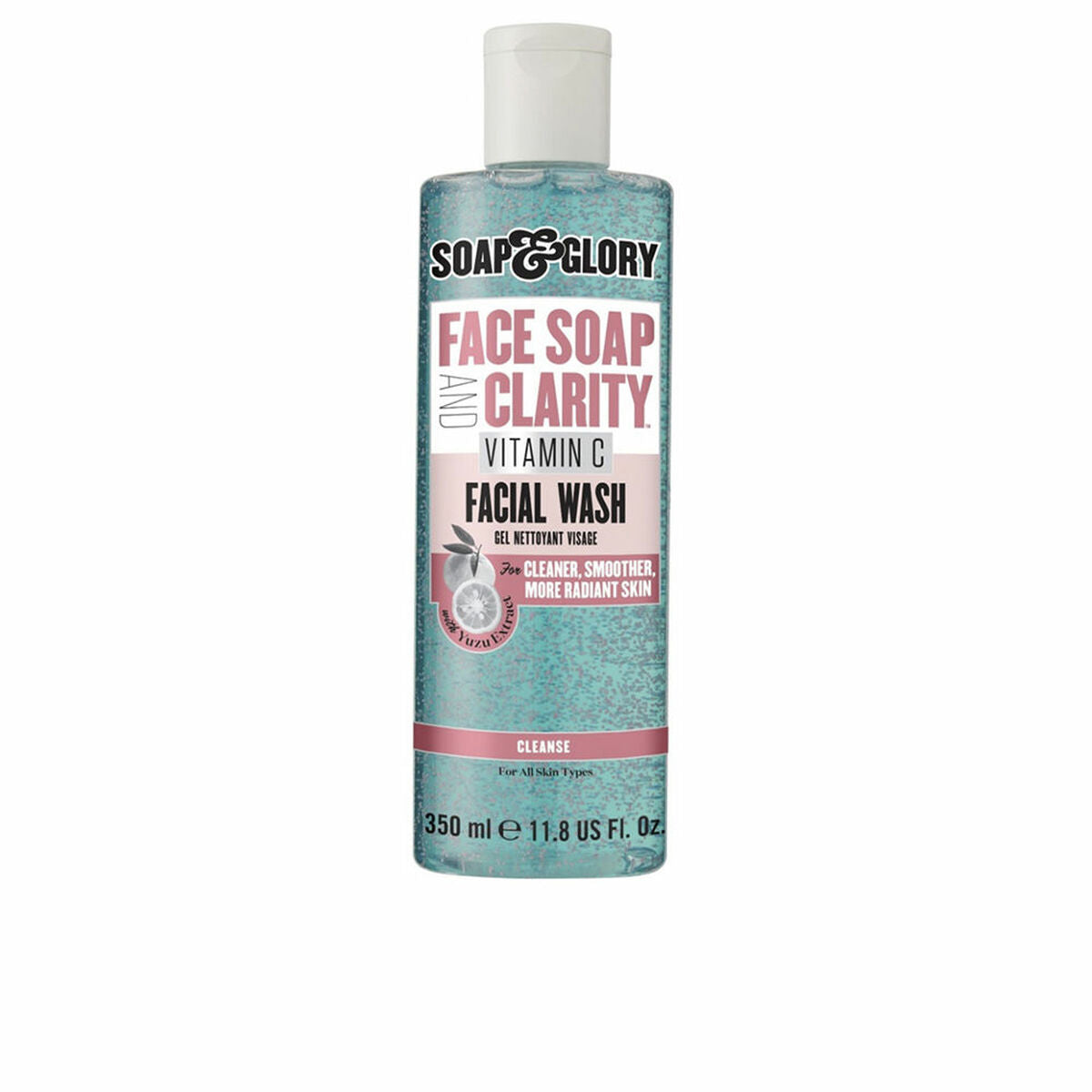 Facial Cleanser Face And Clarity 350 ml Soap Vitamin C - Soap & Glory Maroc - Aylal Beauty