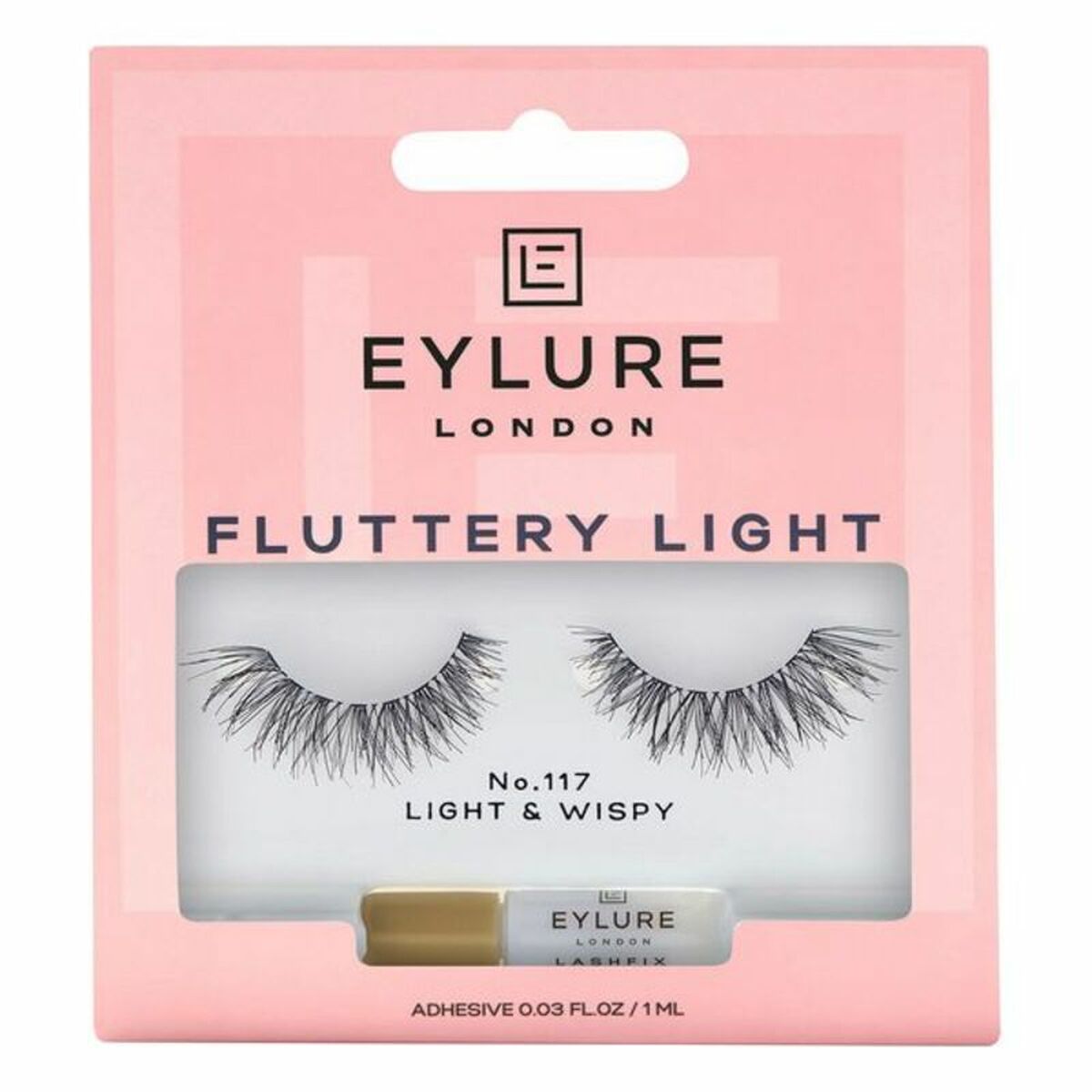 False Eyelashes Fluttery Light 117 - Eylure Maroc - Aylal Beauty