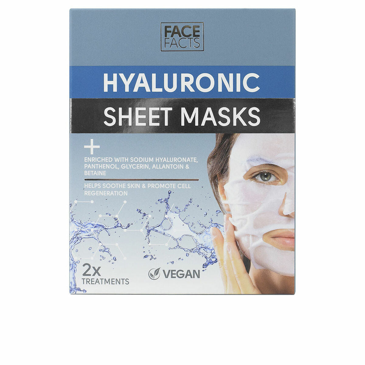 Facial Mask Hyaluronic 20 ml - Face Facts Maroc - Aylal Beauty