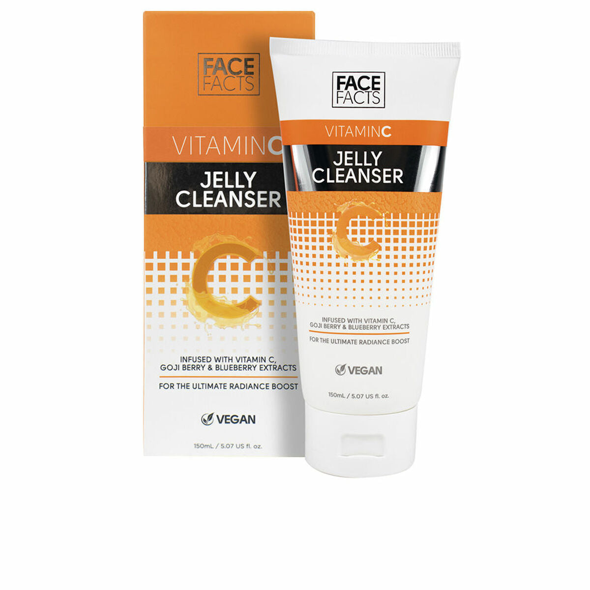 Cleansing Cream Vitaminc 150 ml - Face Facts Maroc - Aylal Beauty