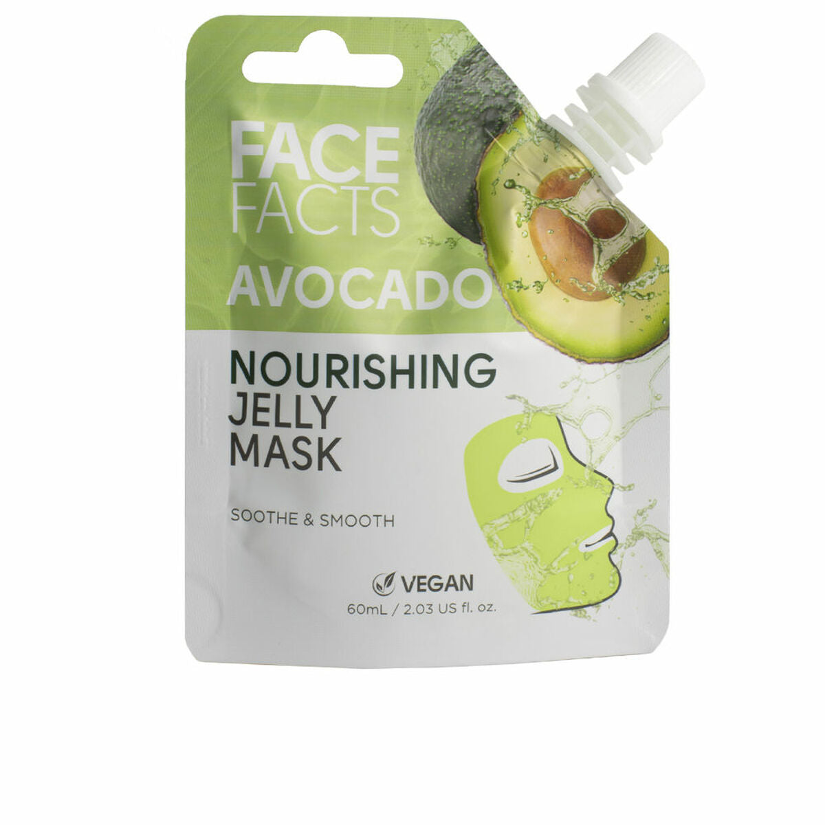 Facial Mask Face Facts Nourishing 60 ml - Face Facts Maroc - Aylal Beauty