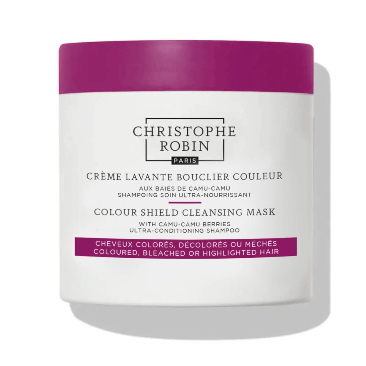 Hair Mask Colour Shield Cleansing Mask (250 ml) - Christophe Robin Maroc - Aylal Beauty