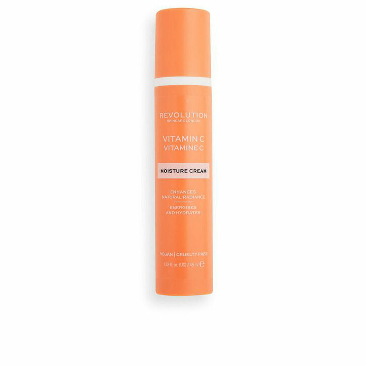 Hydrating Facial Cream Revolution Skincare Vitamin C (45 ml) - Revolution Skincare London Maroc - Aylal Beauty