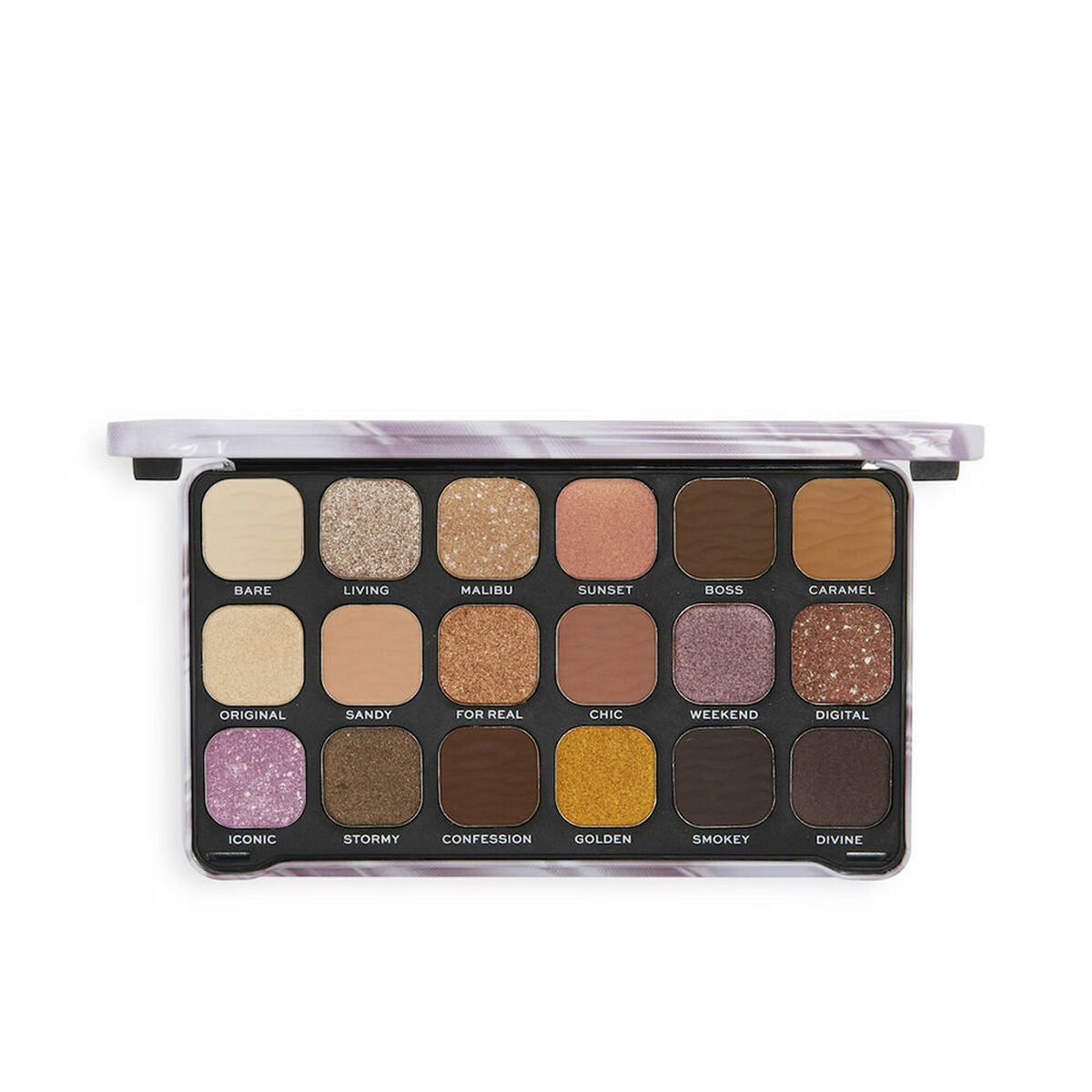 Eye Shadow Palette Forever Flawless Nude silk 18,8 g - Revolution Make Up Maroc - Aylal Beauty